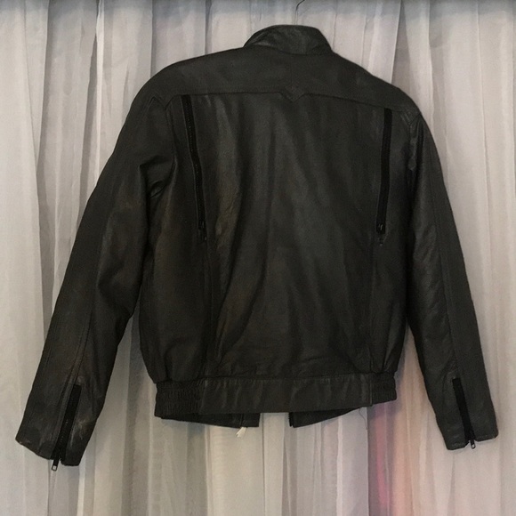 hein gericke women’s dark grey motorcycle jacket - Picture 3 of 11